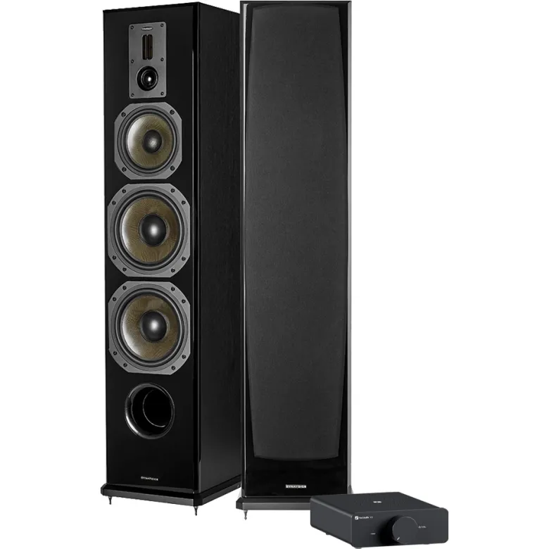 Dynavoice Definition DF-8II med Fosi Audio V3 (48V), stereopaket