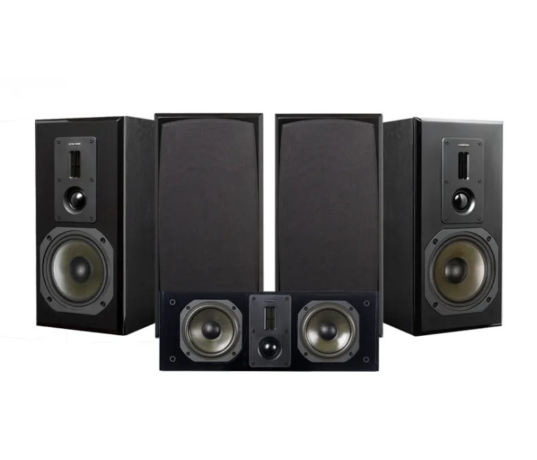 Dynavoice Definition DM-6 MKII med DC-5 5.0 högtalarpaket, svart