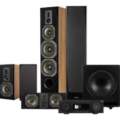 Dynavoice Definition 5.1 hemmabiopaket med JBL MA7100HP, ek