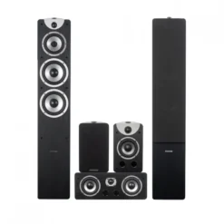 Dynavoice Magic F-7 EX V3 5.0 högtalarpaket, svart