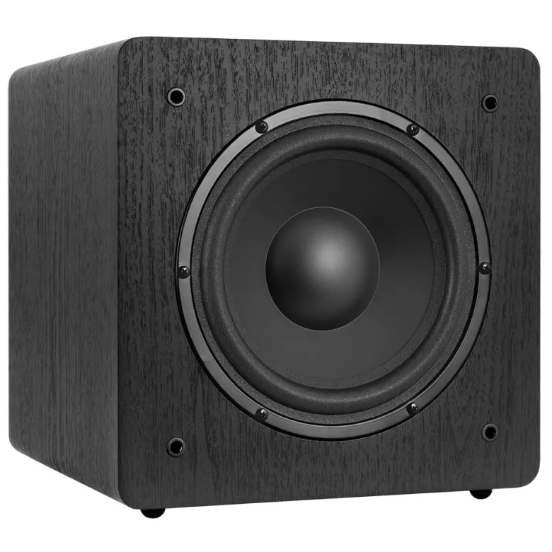 Dynavoice Magic LCR-4 EX med Challenger Sub 8, 2.1 högtalarpaket i svart