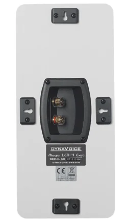 Dynavoice Magic LCR-4 EX v3 Vägghögtalare Vit ek, par