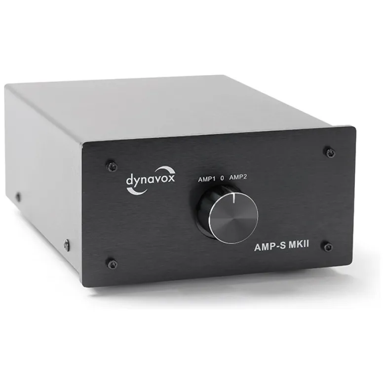 Dynavox AMP-S MKII förstärkaromkopplare, svart