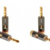 Dynavox BFA-Stecker kromfinish, 4-pack