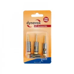 Dynavox BFA-Stecker kromfinish, 4-pack