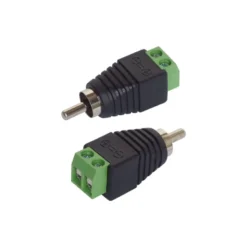 Dynavox RCA Hane till Phoenix-skruvterminal, par
