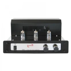 Dynavox TPR-1 kompakt stereoförsteg med rör, kromfinish