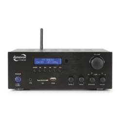 Dynavox VT80MK midiförstärkare med BT & Radio, svart