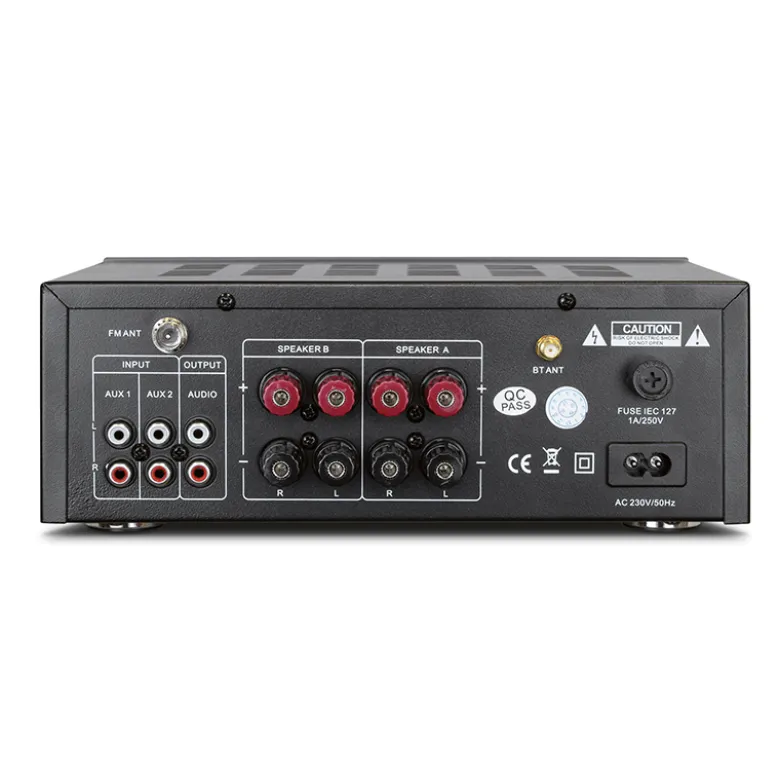 Dynavox VT80MK midiförstärkare med BT & Radio, svart