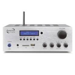 Dynavox VT80MK midiförstärkare med BT & Radio, silver