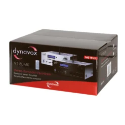Dynavox VT80MK midiförstärkare med BT & Radio, silver
