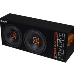 EDGE EDBX12TADSP-E3, aktiv portad 2x12 tums baslåda 800W RMS