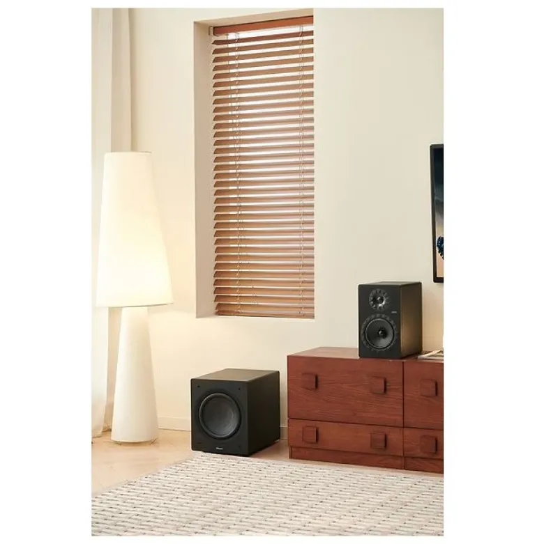 Elipson Classic Sub 8, aktiv subwoofer, svart