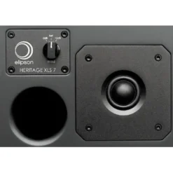 Elipson Heritage XLS7 retro-inspirerade stativhögtalare, ljus ek par