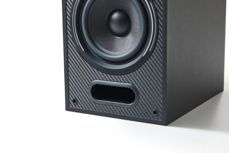 Elipson Horus 6B stativhögtalare Black/Carbon, par