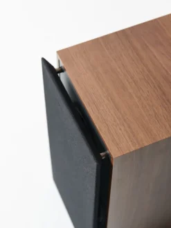 Elipson Horus 6B stativhögtalare Walnut/Dark Grey, par