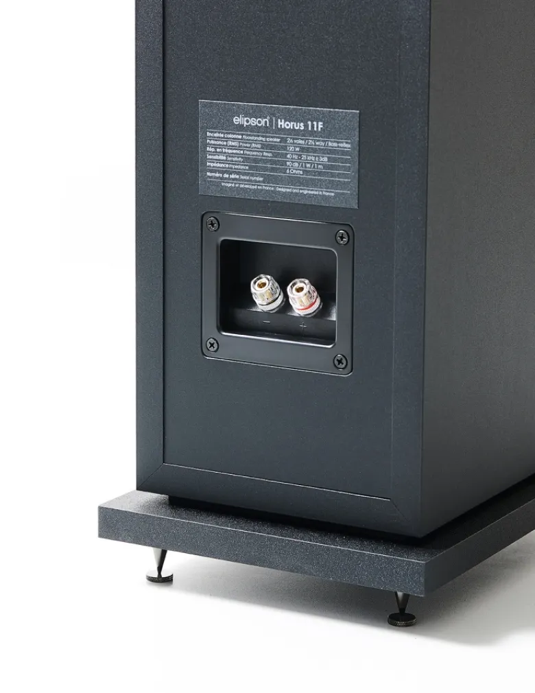 Elipson Horus 11F golvhögtalare Black/Carbon, par