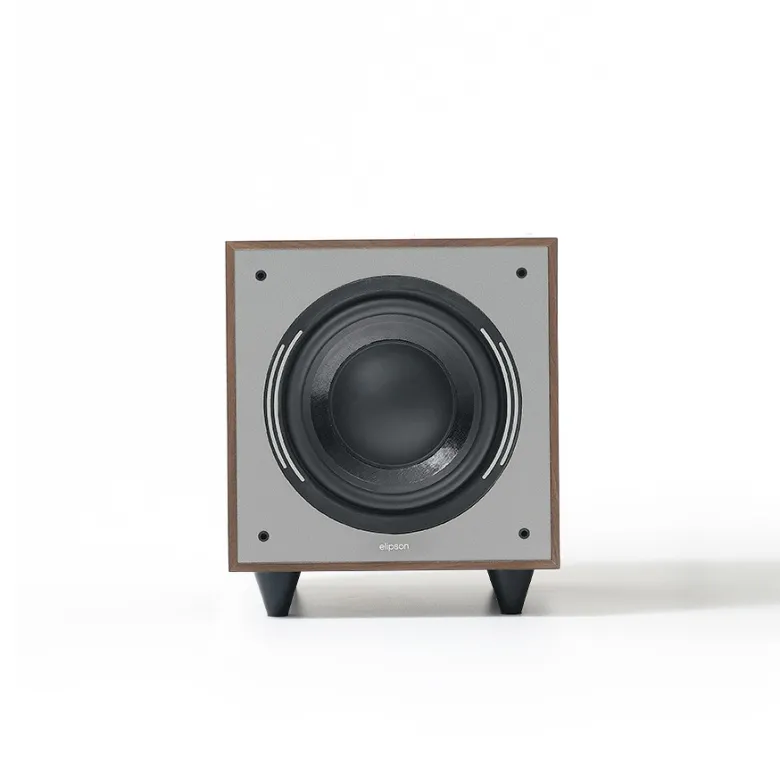 Elipson Horus 8S Walnut/Dark Grey, aktiv subwoofer