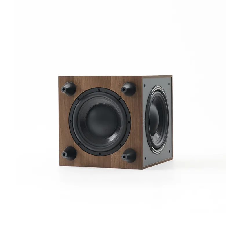 Elipson Horus 8S Walnut/Dark Grey, aktiv subwoofer