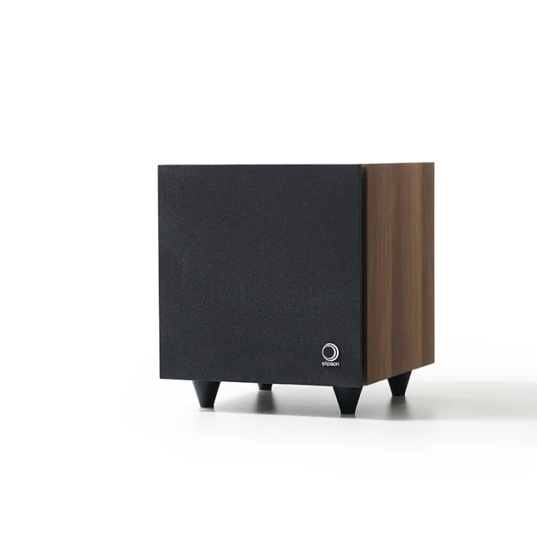 Elipson Horus 8S Walnut/Dark Grey, aktiv subwoofer