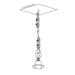 Elipson Planet W35 takfäste, styck