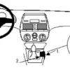 Fiat Brava 95-02/Bravo 96-07, Konsol