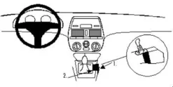 Fiat Brava 95-02/Bravo 96-07, Konsol