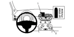 Fiat 500 07-15, Centrerad