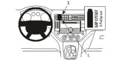 Ford C-Max 04-10/Ford Kuga 08-12, Centrerad