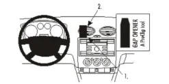 Ford Focus 05-10, Centrerad
