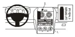 Ford Fusion 03-05, Centrerad