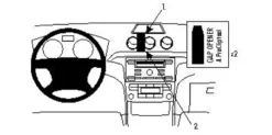 Ford Galaxy 07-14, Centrerad