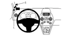 Ford Ka 09-15, Vänster
