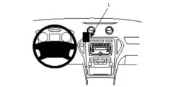 Ford Mondeo 08-14, Centrerad