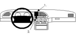 Ford Mondeo 93-96, Centrerad