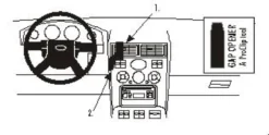 Ford Mondeo 01-07, Centrerad
