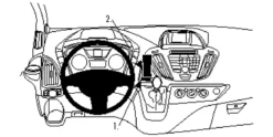 Ford Transit 14-15, Centrerad