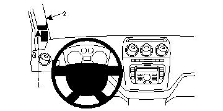 Ford Transit Connect/Tourneo Connect 10-13, Vänster