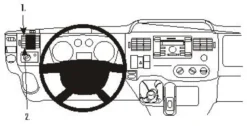 Ford Transit 07-13, Vänster