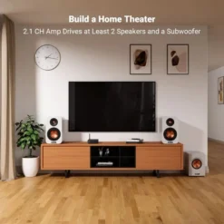 Fosi Audio BT30D, stereoförstärkare med Bluetooth & 48V nätdel