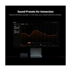 Fosi Audio C3 gaming-hörlursförstärkare med DAC