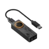 Fosi Audio DS3 portabel DAC & hörlursförstärkare, Obsidian
