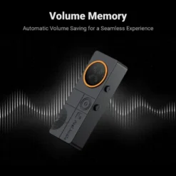 Fosi Audio DS3 portabel DAC & hörlursförstärkare, Obsidian