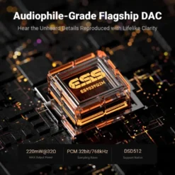 Fosi Audio DS3 portabel DAC & hörlursförstärkare, Galaxy