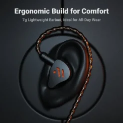 Fosi Audio IM4 öppna in-ear hörlurar, Obsidian
