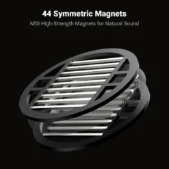 Fosi Audio i5 Planar Magnetic over ear-hörlurar, svart