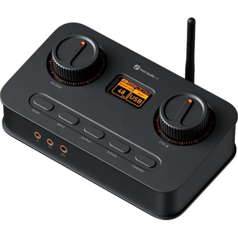 Fosi Audio K7, hörlursförstärkare med DAC