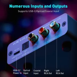 Fosi Audio K5 Pro, hörlursförstärkare & DAC