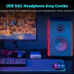 Fosi Audio K5 Pro, hörlursförstärkare & DAC