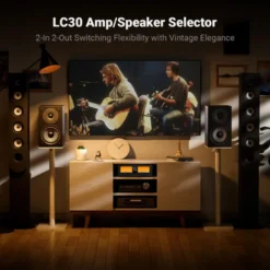 Fosi Audio LC30-Y förstärkarswitch & högtalarväxel